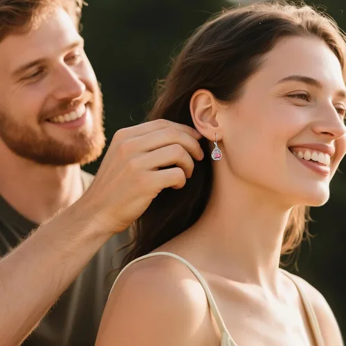 Miniatura 21 de Aretes colgantes con forma de lágrima de filigrana de piedra lunar de plata de ley 925 con cierre de palanca para mujer, regalos de joyería