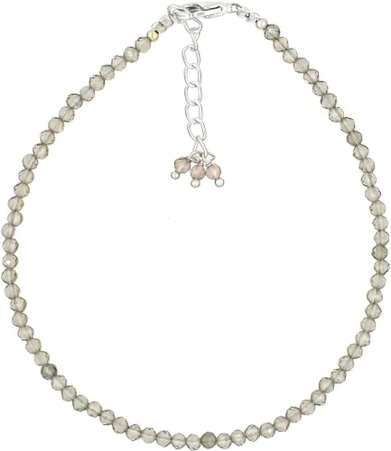 Miniatura 38 de TGH Pulsera de cuentas naturales con piedras preciosas microfacetadas, joyería para ella, cristales curativos energéticos de piedra natal, cadena
