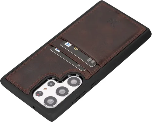 Miniatura 20 de Venito Capri - Funda de piel tipo cartera compatible con Samsung Galaxy Note 10 Plus (6,8 pulgadas), extra segura, con bloqueo RFID y cubierta