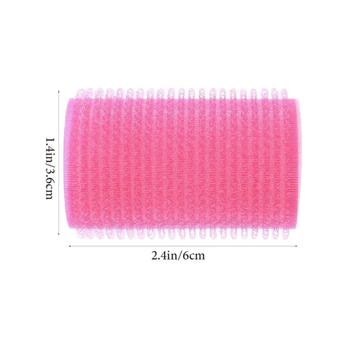 Miniatura 2 de Rodillo de pelo para flequillo, 12 unidades, rizadores de esponja para el cabello, autoagarre para mujeres y niñas