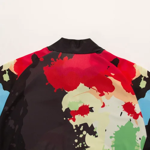 Miniatura 8 de Pohoopo Camisetas de ciclismo transpirable manga corta bicicleta chaqueta ciclismo camisa