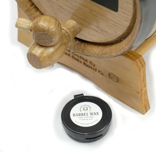 Miniatura 2 de Cera de sellado de barril de roble para fugas en barriles de madera (0.25 onzas), para vino bourbon, tequila, ron, mini barriles de whisky