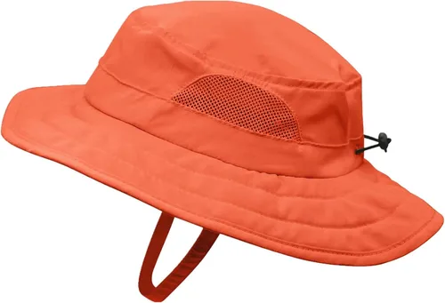 Miniatura 8 de Connectyle Sombrero de sol para niños y niñas, sombrero de pescador de ala ancha UPF 50+, sombrero de protección solar, sombrero transpirable