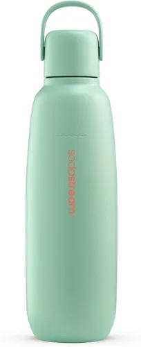 Miniatura 11 de sodastream Fizz & Go - Botella de bebidas carbonatadas de acero inoxidable de 0.9 L, con doble aislamiento, mantiene el calor o el frío durante 12
