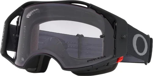 Miniatura 7 de Oakley Gafas de sol unisex con montura negra Gunmetal, lentes Prizm MX Torch Iridium, MM Antorcha negra Gunmetal/Prizm Trail