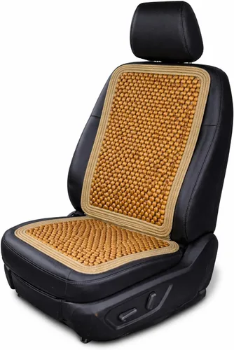 Miniatura 12 de VaygWay Cojín de Asiento Cómodo con Cuentas de Madera – Cubierta de Asiento de Automóvil Cómoda con Cuentas de Madera – Cubierta Fresca de Masaje