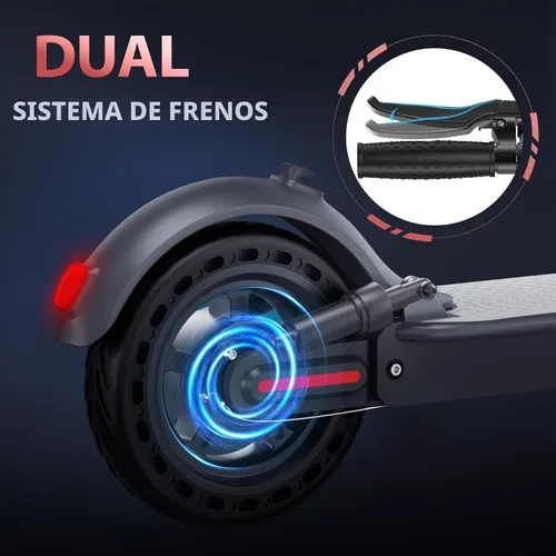 Miniatura 8 de MAXSHOT Electric Scooter for Adults, 8.5/14" Tires, 19/22Mph, 350W/500W Motor, 16-28 Miles Range, Folding E-Scooter with Dual Suspension,APP Control