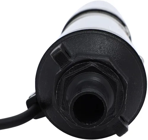 Miniatura 9 de SCITOO Bomba de agua de pozo profundo Bomba de pozo sumergible (1/2 HP, 25GPM, cabeza de 164 pies, 110 V, acero inoxidable), adaptador de manguera