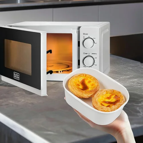 Miniatura 4 de Paquete de 50 cuencos de ensalada desechables con tapas, recipientes de comida de papel kraft blanco de 25 onzas, cuencos rectangulares para sopa a
