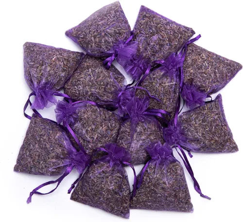 Miniatura 10 de Lavande Sur Terre LV-B-4 - Bolsa de 100 sobres de lavanda seca con flores de lavanda para cajones y armarios, LV-B-4