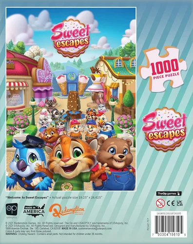 Miniatura 2 de Sweet Escapes Welcome to Sweet Escapes - Rompecabezas de 1.000 piezas