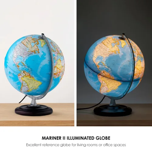 Miniatura 2 de Waypoint Geographic Globo iluminado Mariner