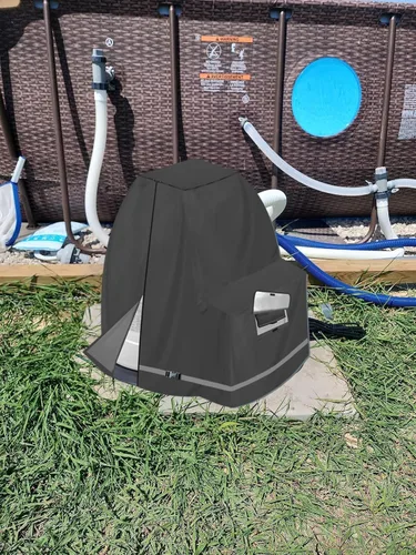 Miniatura 6 de XCZ Cubierta de Bomba de Filtro de Arena para Bombas de Filtro de Arena INTEX Crystal Clear de 12-16, Impermeable y Resistente a los Rayos UV