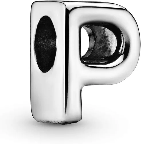 Miniatura 53 de Colgante de plata de ley 925 con letra PANDORA
