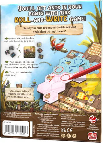 Miniatura 3 de Juego de mesa Marabunta: un juego de estrategia de dominación de colonia de hormigas. Divertido juego familiar para niños y adultos, a partir de 10