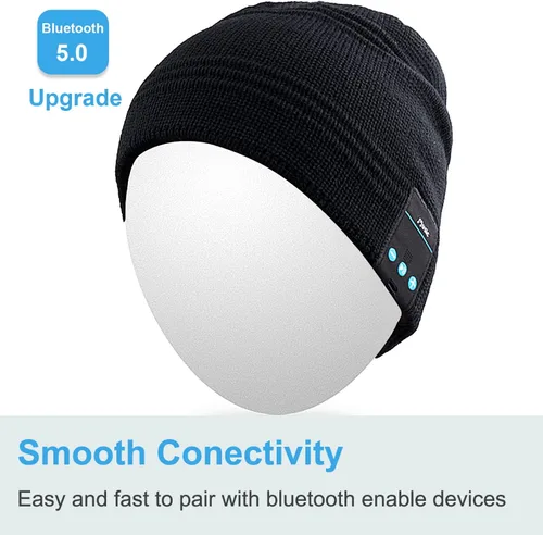 Miniatura 3 de Rotibox - Gorro inalámbrico con Bluetooth para deportes al aire libre, regalo de Navidad.