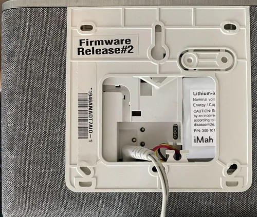 Miniatura 4 de iMah Batería de repuesto 300-10186 para panel de seguridad inteligente ADT Command 3.6V 27Wh