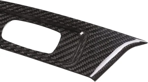 Miniatura 8 de Ajuste para Porsche 911 718 LHD 2013-2021 Accesorios interiores de fibra de carbono real para puerta de automóvil, panel de interruptor de control