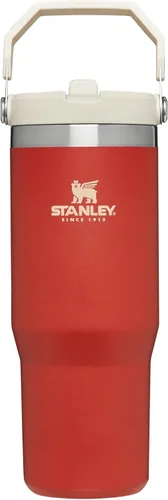 Miniatura 93 de Stanley IceFlow - Vaso con pajilla abatible con asa, de 20 onzas, tapa giratoria y popote abatible, botella de agua resistente a fugas, acero