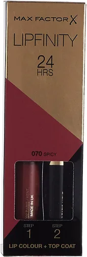 Miniatura 2 de Max Factor Lipfinity Lápiz labial, picante, 1 juego