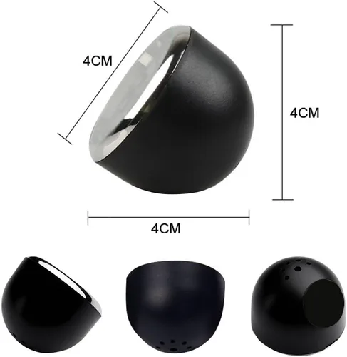 Miniatura 2 de Higrómetro para salpicadero de coche - Mini higrómetro para vehículo decorativo Clip para salida de aire