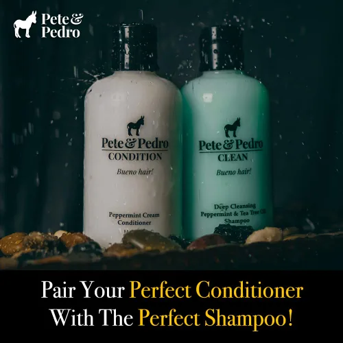Miniatura 6 de Pete & Pedro Condición de menta – Acondicionador diario de menta para el cuidado del cabello para hombres y mujeres Acondicionador cremoso hidrata
