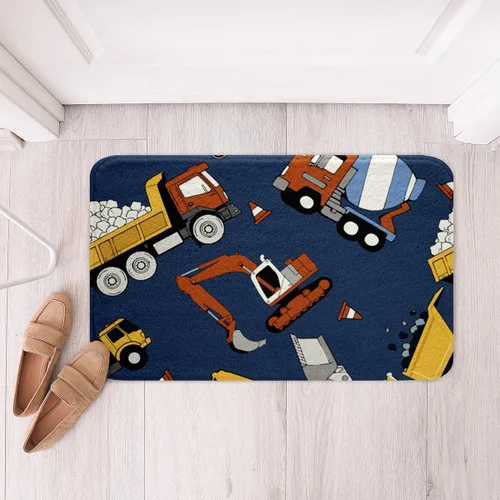 Miniatura 22 de Feelyou Tapetes de baño estampados, con patrón de sombrero occidental, para niños y niños, vaquera rosa, para ducha, accesorios de baño abstractos