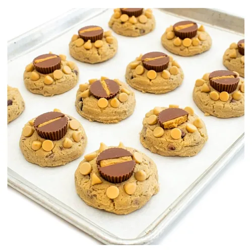 Miniatura 29 de David's Cookies - Masa congelada de galletas con trozos de chocolate y avena con pasas, premoldeada, 96
