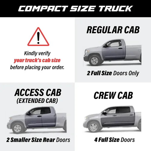 Miniatura 2 de USCarCover Supreme - Funda para camioneta Toyota Tacoma 2016-2026 de doble cabina de 5 pies, protección contra todo tipo de clima, polvo, sol, nieve