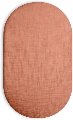 Miniatura 24 de Sábana de moisés para bebé niño y niña, sábanas ajustadas para colchón de moisés rectangular, ovalado, de reloj de arena, sábanas de cesta de Moisés