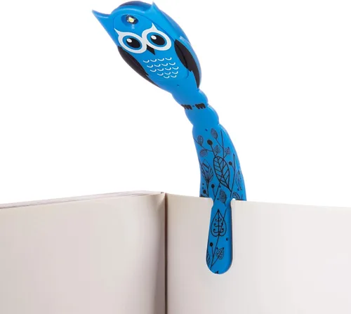 Miniatura 3 de Regalos para Lectores y Escritores Luz de Lectura con Marcador Búho - Luz para Leer en la Cama de 2 en 1 con Clip para Niños, Luces Lindas de Viaje