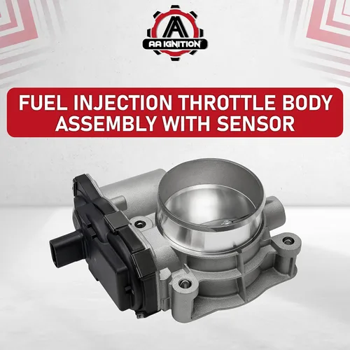 Miniatura 6 de Conjunto de cuerpo del acelerador de inyección de combustible con sensor. Compatible con Buick, Chevy, GMC - Lacrosse, Regal, Verano, Captiva