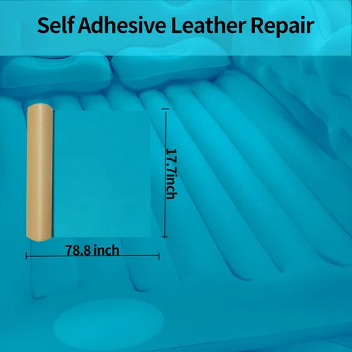 Miniatura 5 de LEMGUBKP Cinta de reparación de cuero autoadhesiva para muebles grandes, calcomanía de reparación de cuero de sofá, utilizada para muebles, sofás