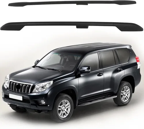 Miniatura 22 de SCITOO compatible con Rover LR3 Sport Utility 2005-2009, 2010-2016 Rover LR4 Sport Utility Juego de Barras Transversales de Techo de Aleación