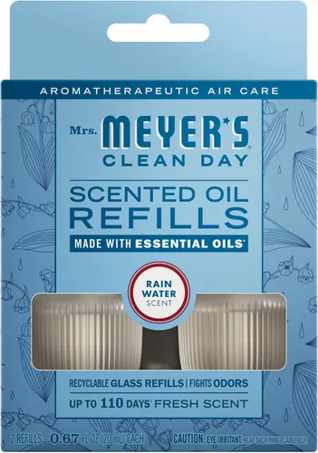 Miniatura 8 de MRS. MEYER'S Clean Day - Difusor de aceite perfumado premium, ambientador de pared enchufable, dispositivo de aroma aromatéutico para el hogar