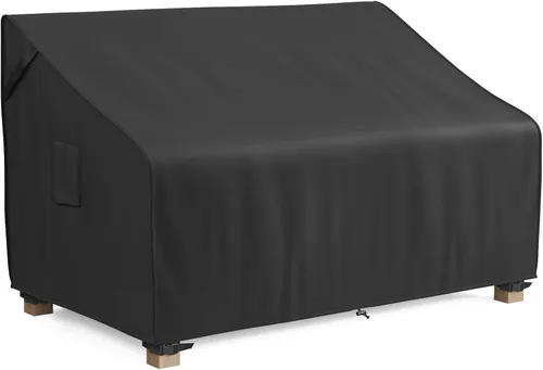 Miniatura 14 de MR.COVER - Funda para sofá biplaza de patio de 2 plazas, impermeable, resistente para muebles de patio, con ventilación de aire y asas, no se