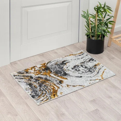 Miniatura 13 de LUXE WEAVERS Alfombra de área azul 2x3 con remolino de mármol