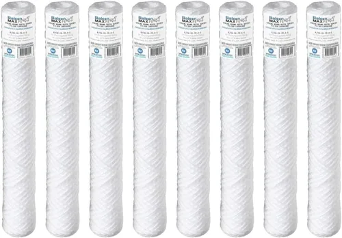 Miniatura 10 de Baleen Filters - Paquete de 2 cartuchos de filtro de sedimentos para heridas de cuerda de 20 x 2.5 pulgadas de 20 micrones para HDX SWC-25-2020