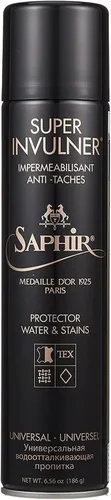 Saphir Medaille d'Or Super Invulner - Spray impermeable para todos los zapatos y botas de piel, protector de zapatos - Neutral