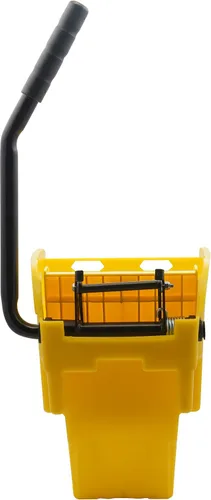 Miniatura 10 de Carlisle FoodService Products Omnifit - Cubo para trapeador con escurridor de prensa lateral e inserto de agua sucia para limpieza de pisos, Amarillo
