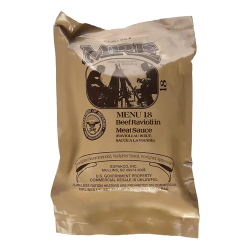 Miniatura 22 de MRE ricos en nutrientes – Comidas portátiles de supervivencia alimentaria – Larga vida útil lista para comer raciones de alimentos de emergencia