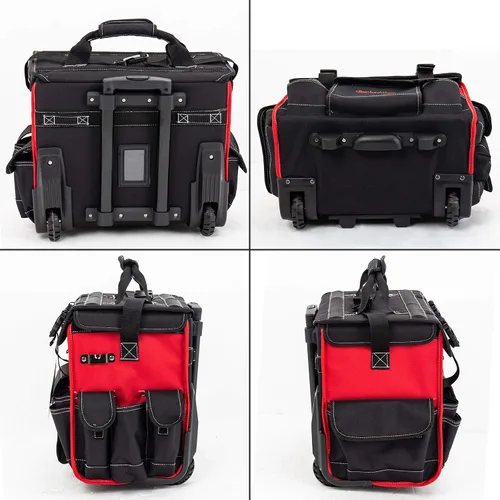 Miniatura 4 de Display4top Bolsa de herramientas con ruedas de 18" con asa