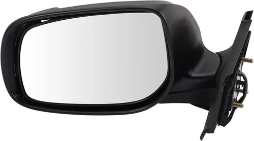 Miniatura 125 de TRQ Espejo plegable con calefacción eléctrica del lado del conductor con indicador de punto ciego pintura a juego negro liso compatible con Kia