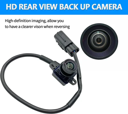 Miniatura 3 de Cámara de retrovisión trasera compatible con Dodge Durango 2011-2013 Jeep Grand Cherokee 2011-2013 Reverse Park Assist Backup Camera Reemplaza