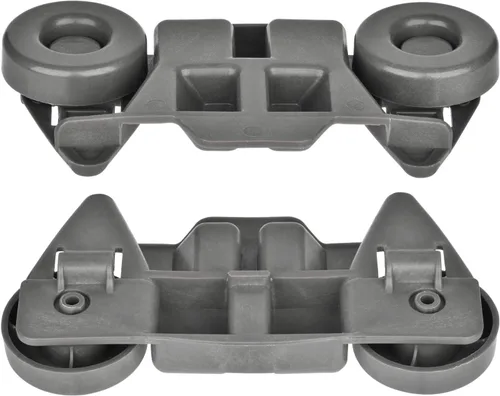 Miniatura 9 de Paquete de 4 ruedas de repuesto para lavavajillas W10195416 Kitchen-Aid Whirlpool Maytag Kenmore JennAir Amana, ruedas inferiores ultra duraderas