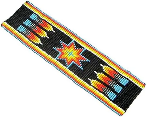 Miniatura 2 de Pulsera dura con cuentas de semillas de estilo nativo del suroeste