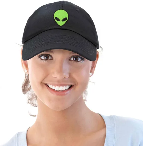 Miniatura 5 de DALIX Alien Head Gorra de béisbol para hombre y mujer
