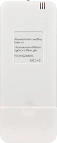 Miniatura 3 de KKG12A-C1 Reemplazar el control remoto de CA compatible para CHANGHONG/Ree/Pastamic/CHEBLO/ONAX Mini Split AC A/C Unidad