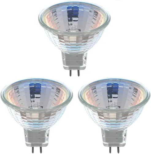 Paquete de 3 bombillas AC 12 V MR11 de 10 vatios G4 GU4 GZ4 bi-Pin 0.157 in Base Mini bombilla de luz nocturna de fibra óptica blanca cálida