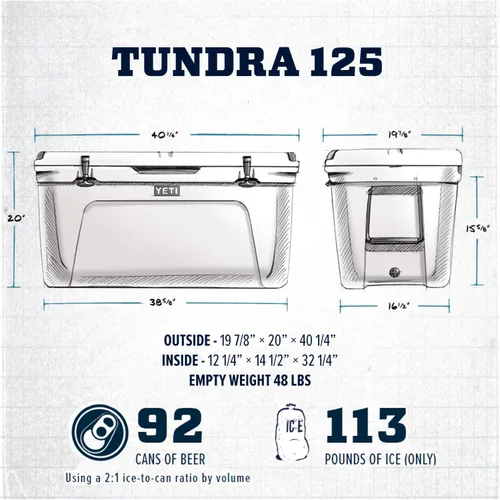 Miniatura 2 de YETI Tundra 125 Nevera rígida Blanco
